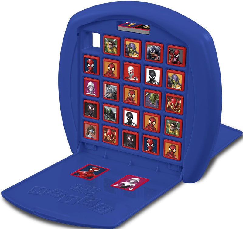 Top Trumps Match Spiderman – Gioco Da Tavolo Per 2 Giocatori, Con Cubi E Carte, Dai 4 Anni In Su, Compatto E Portatile