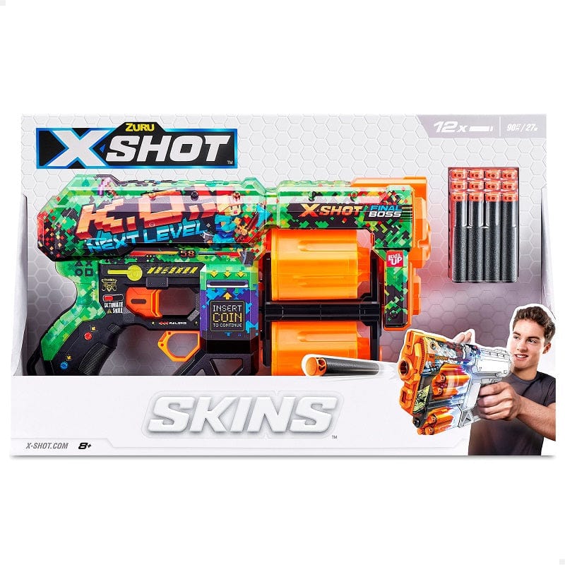 X-Shot Skins, Blaster Serigrafati con dardi in schiuma