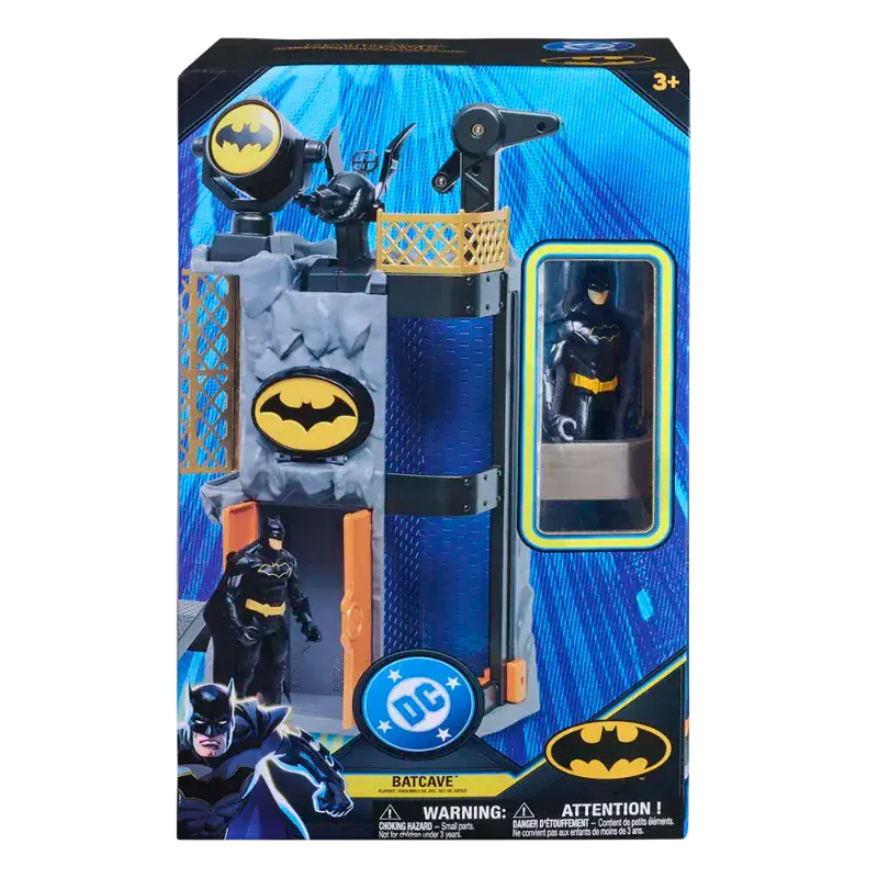 Bambole, playset e giocattoli Batman Batcaverna Playset con personaggio Batman e Accessori +4Anni Batman Batcaverna Playset con personaggio Batman e Accessori +4Anni