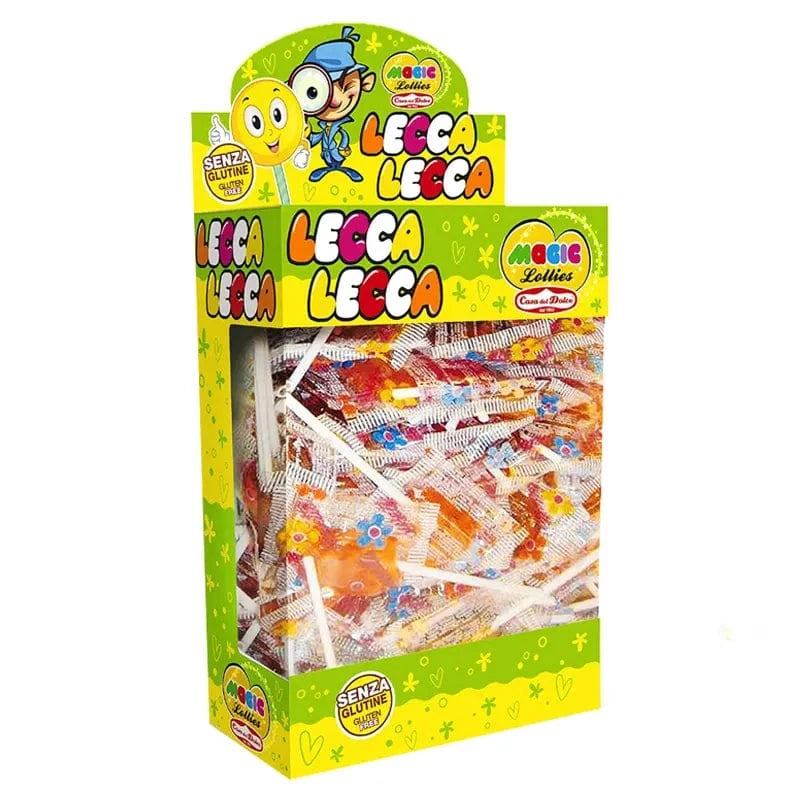 Party Lecca Lecca Magic Lollies Senza Glutine 200pz Lecca Lecca Magic Lollies Senza Glutine 200pz