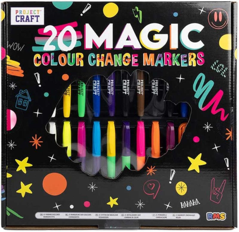 Colora e Decora 20  Magici Colori Cambia Colore 20  Magici Colori Cambia Colore