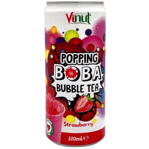 Party Bubble Tea alla Fragola 320ml - Venut Bubble Tea alla Fragola 320ml - Venut