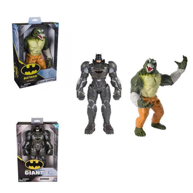 Action figure BATMAN PERSONAGGIO GIGANTE BATMAN/KILLER CROC BATMAN PERSONAGGIO GIGANTE BATMAN/KILLER CROC