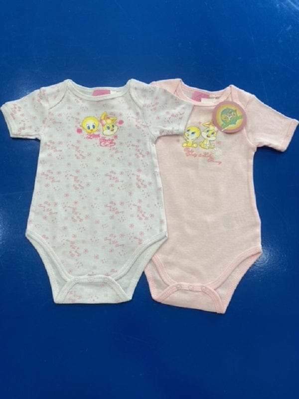 Body a Maniche Corte Tweety set 2 Pezzi