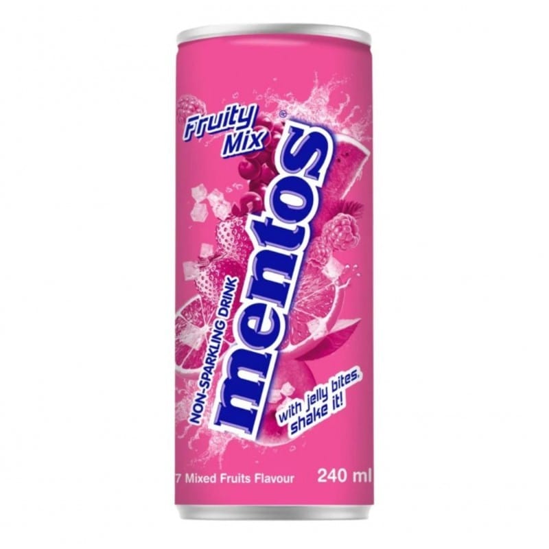 Party Mentos Fruity Mix in Lattina da 240ml Mentos Fruity Mix in Lattina da 240ml