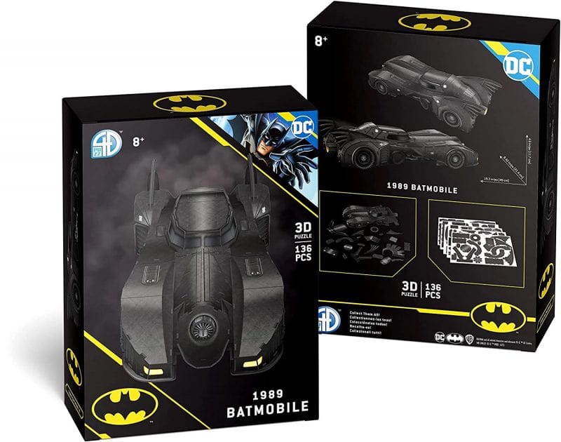 Costruzioni Batman: 3D Papers Models- Batmobile 1989 Batman: 3D Papers Models- Batmobile 1989