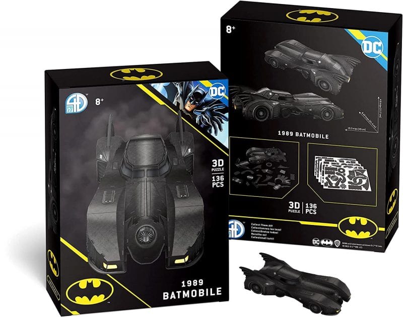 Costruzioni Batman: 3D Papers Models- Batmobile 1989 Batman: 3D Papers Models- Batmobile 1989