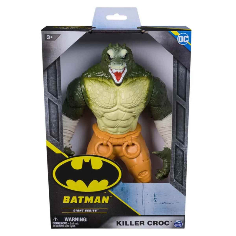 Action figure BATMAN PERSONAGGIO GIGANTE BATMAN/KILLER CROC BATMAN PERSONAGGIO GIGANTE BATMAN/KILLER CROC