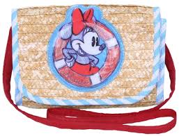 Giocattoli Fashion Disney Minnie Mouse Borsetta in Paglia