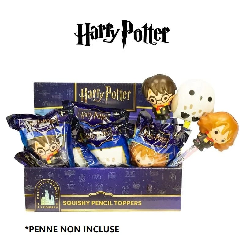 Action figure Harry Potter Topper penna Squishy assortito Harry Potter Topper penna Squishy assortito