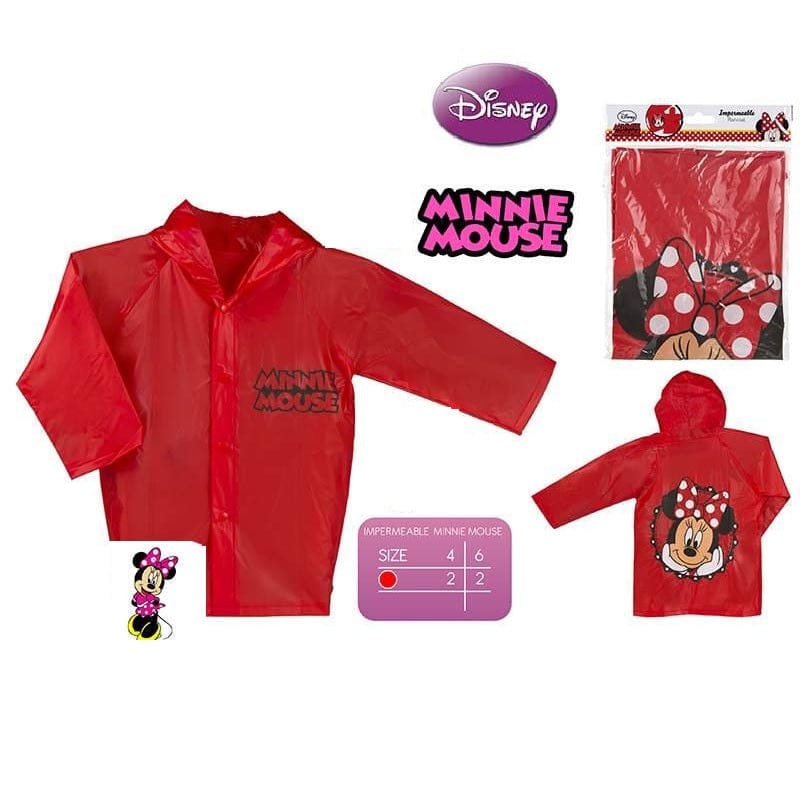 Abbigliamento Impermeabile Spiderman & Minnie Mouse