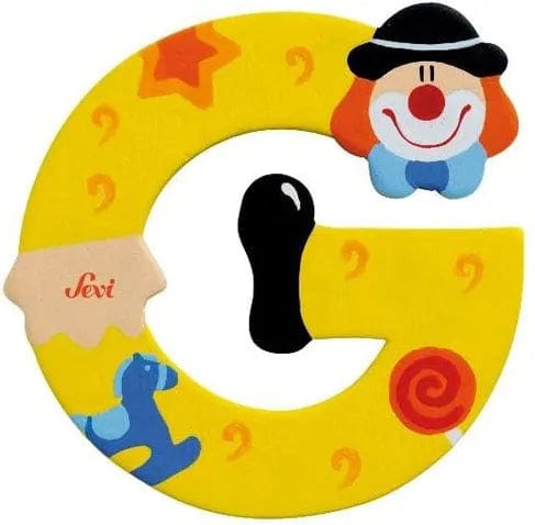 Giochi con l'alfabeto Sevi Alfabeto Clown 9,5 cm Sevi Alfabeto Clown 9,5 cm