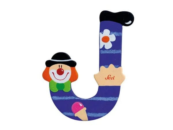 Giochi con l'alfabeto Sevi Alfabeto Clown 9,5 cm Sevi Alfabeto Clown 9,5 cm