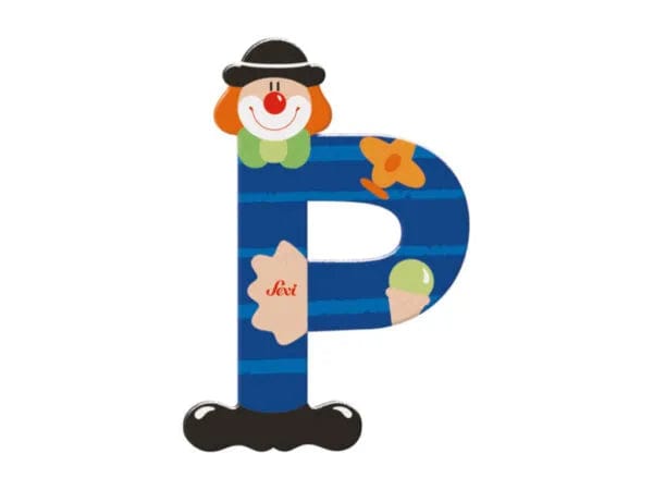 Giochi con l'alfabeto Sevi Alfabeto Clown 9,5 cm Sevi Alfabeto Clown 9,5 cm