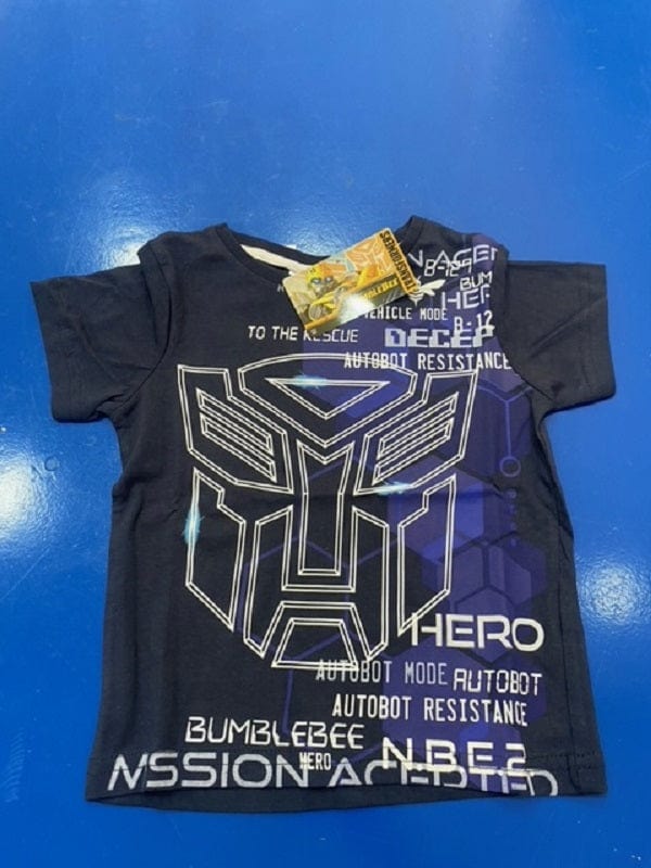 T-Shirt Transformers Maniche Corte