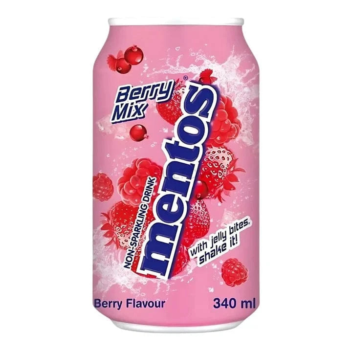 Party Mentos Berry Mix in Lattina da 340ml Mentos Berry Mix in Lattina da 340ml