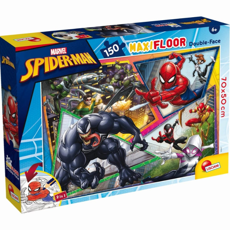 Puzzle Puzzle Maxi Floor 150 pezzi Spiderman Puzzle Maxi Floor 150 pezzi Spiderman