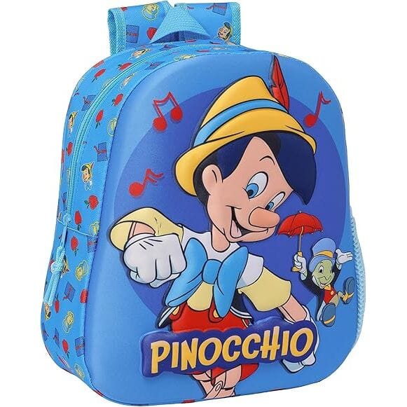 Zaini Zaino Asilo 33cm Pinocchio- Safta Zaino Asilo 33cm Pinocchio- Safta