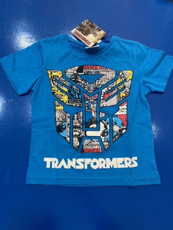 T-Shirt Transformers Maniche Corte