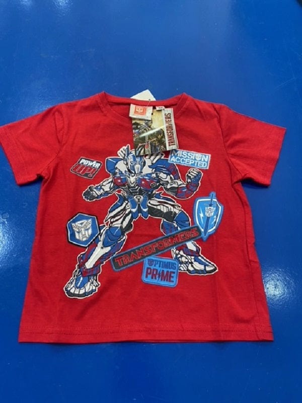 T-Shirt Transformers Maniche Corte