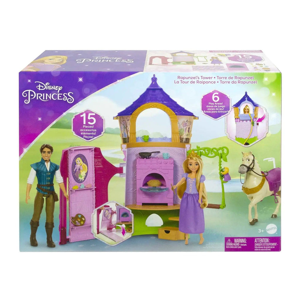 Bambole, playset e giocattoli Disney Princess Playset Torre di Rapunzel con Bambola Disney Princess Playset Torre di Rapunzel con Bambola