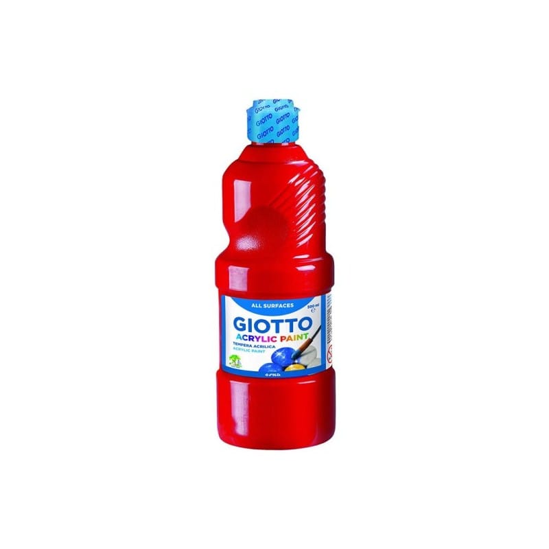 Colora e Decora Acrilico Pronto Giallo 500ml -  Giotto Acrilico Pronto Giallo 500ml -  Giotto