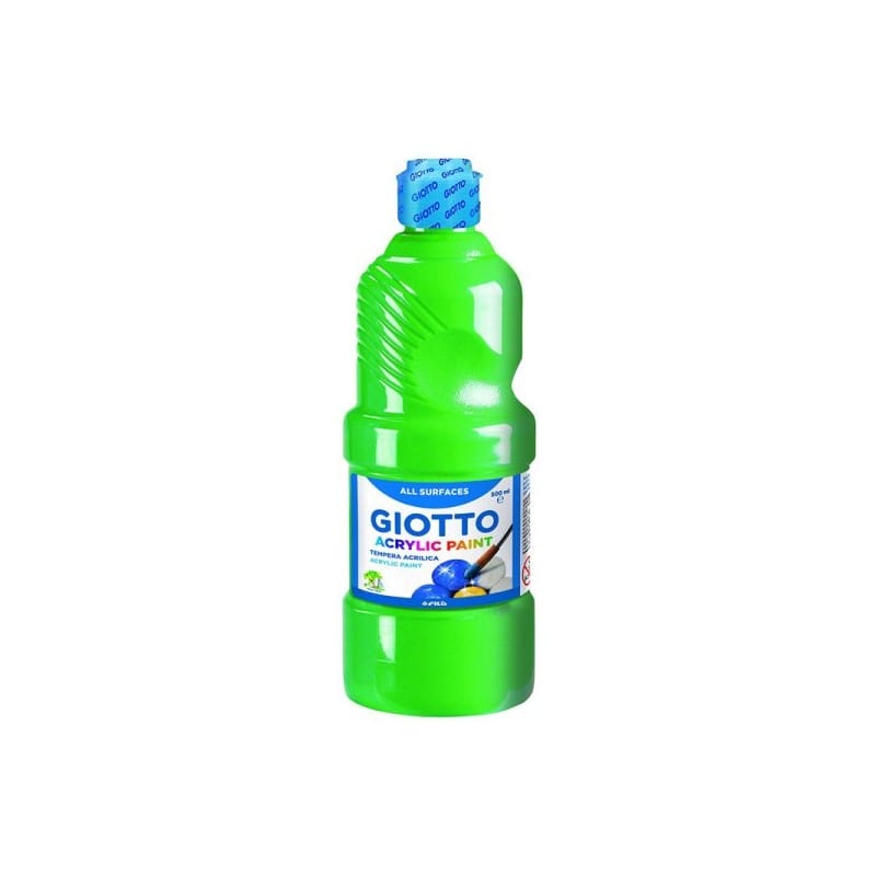Colora e Decora Acrilico Pronto Giallo 500ml -  Giotto Acrilico Pronto Giallo 500ml -  Giotto
