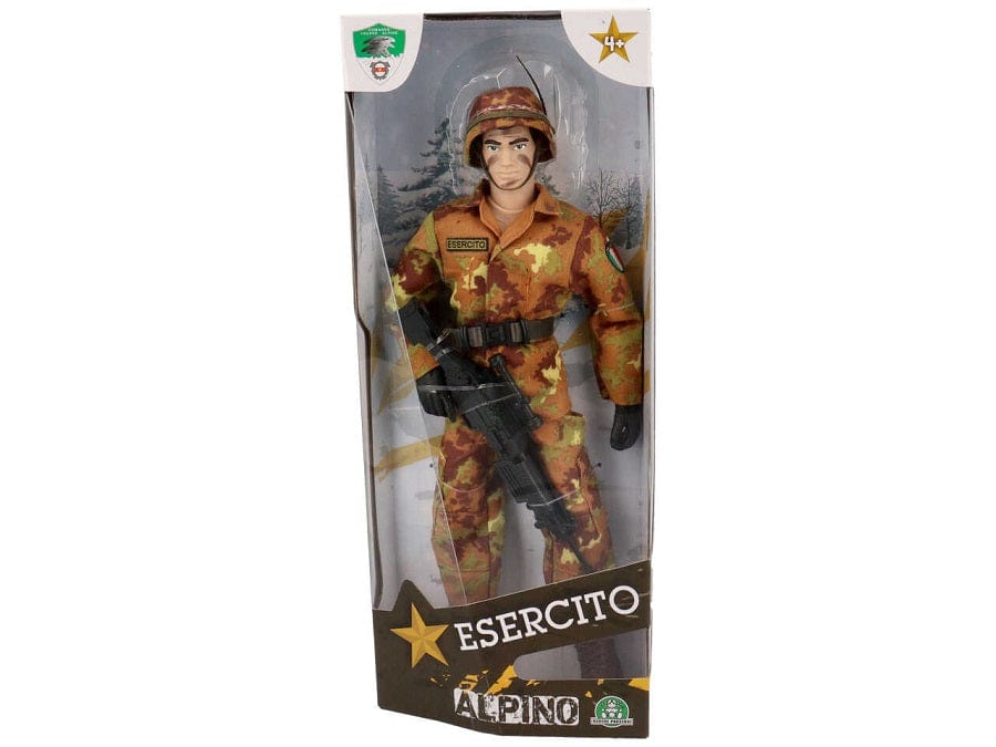 Action Figures Action Figures Esercito Italiano, Personaggi da Collezione 30cm