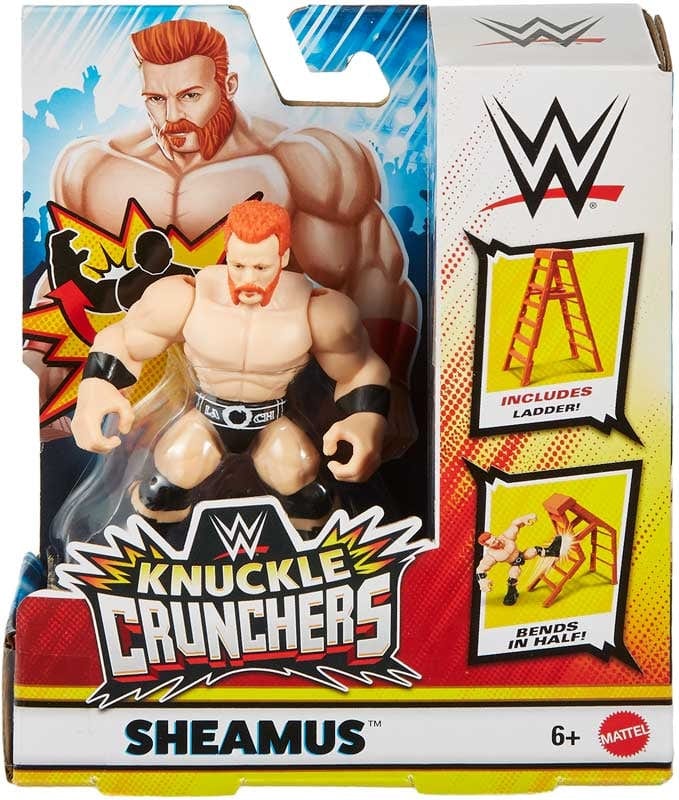 Action figure WWE Action figure Knuckle Crunchers con Accessori WWE Action figure Knuckle Crunchers con Accessori