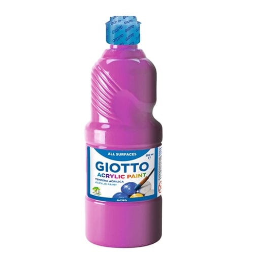 Colora e Decora Acrilico Pronto Giallo 500ml -  Giotto Acrilico Pronto Giallo 500ml -  Giotto