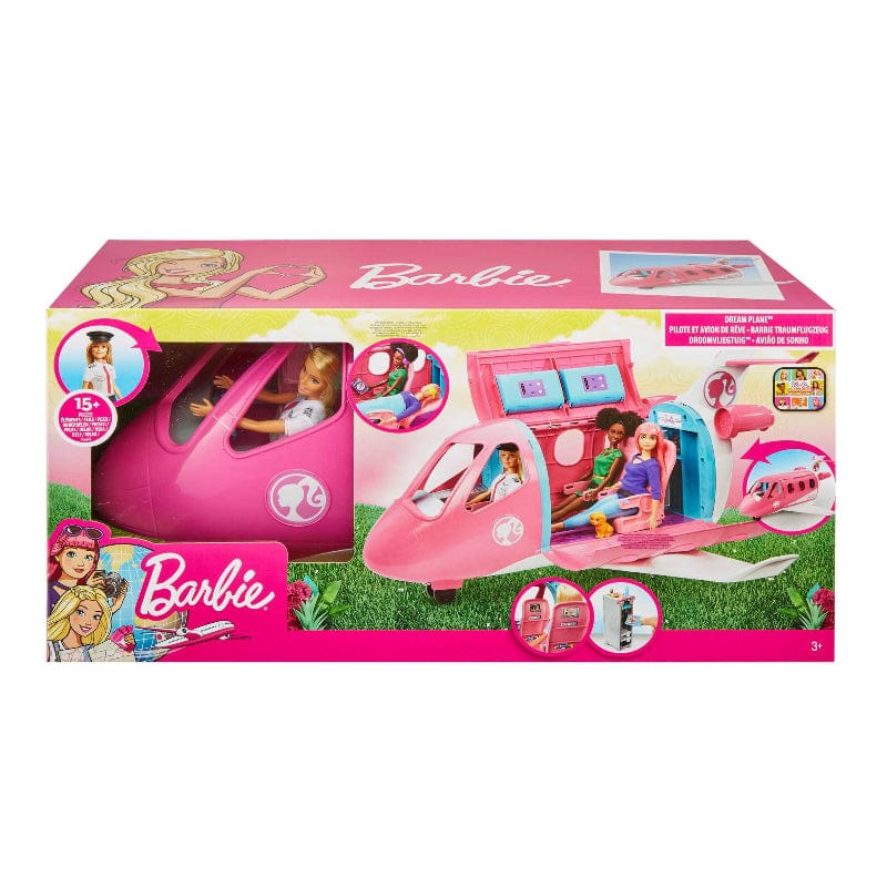 Barbie Barbie Aereo dei Sogni con Pilota, Veicolo e Bambola Pilota Inclusa Barbie Aereo dei Sogni con Pilota, Veicolo e Bambola Pilota Inclusa
