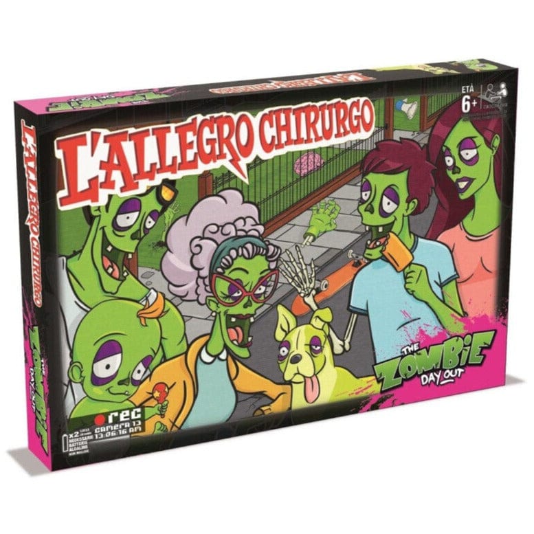 Giochi di società Allegro Chirurgo Zombie- Hasbro