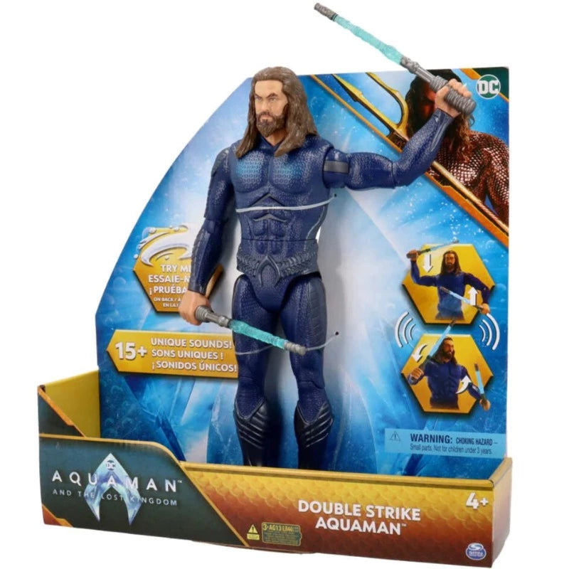 Action Figures Aquaman movie personaggio deluxe 30cm