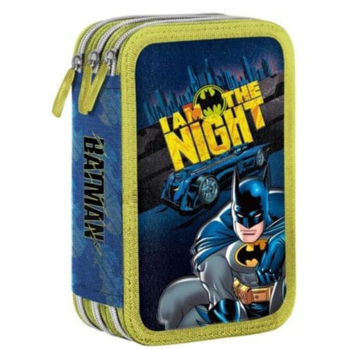 Astuccio Batman Astuccio triplo 43pz Giotto Batman Astuccio triplo 43pz Giotto