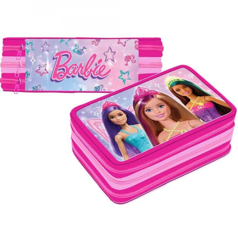 Astuccio Astuccio Barbie 3 Scomparti 44 Pezzi