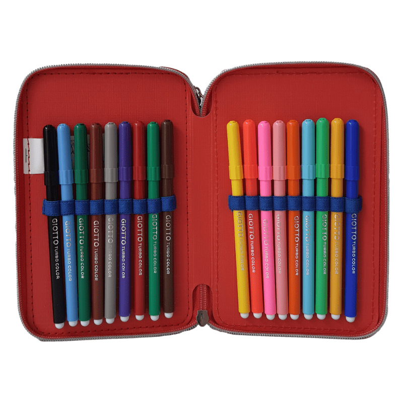 Astuccio Disney Cars Astuccio triplo 43pz Giotto Disney Cars Astuccio triplo 43pz Giotto