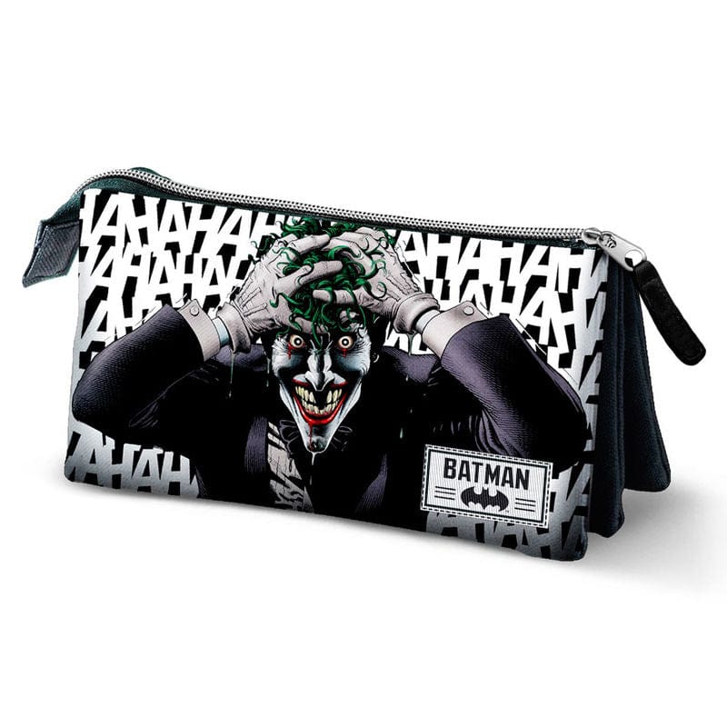 Zaini Astuccio Portacolori 3 Zip Joker Batman