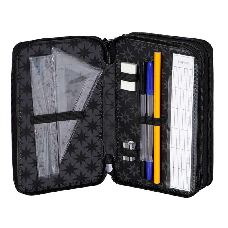 Astuccio Astuccio Wednesday 3 Scomparti 44 Pezzi
