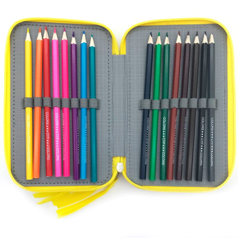 Astuccio Astuccio 3 scomparti Pokemon Pikachu, Portacolori Triplo include 39 accessori Astuccio 3 scomparti Pokemon Pikachu, Portacolori Triplo include 39 accessori