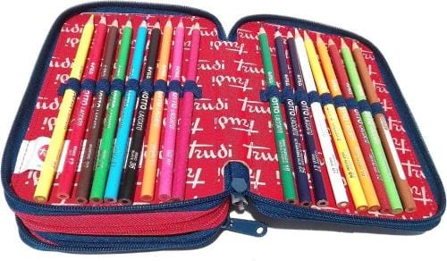 Online X-Pand Astuccio 2 In 1 Nero Con Scritta - Portapenne Pop-Up Con 3 Scomparti - Ideale Per Scuola, Ufficio E Trousse Trucco