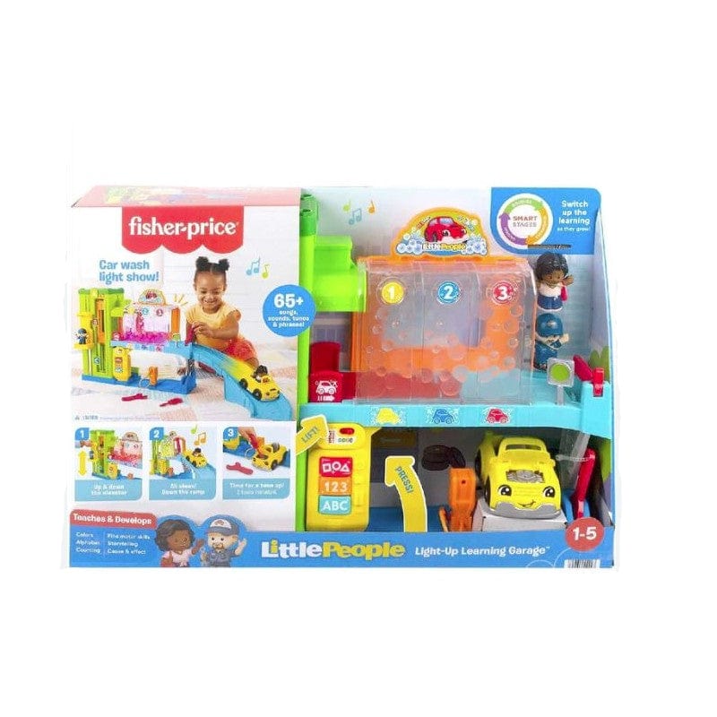 Fisher Price - Little People Garage Interattivo con Autolavaggio Fisher Price - Little People Garage Interattivo con Autolavaggio