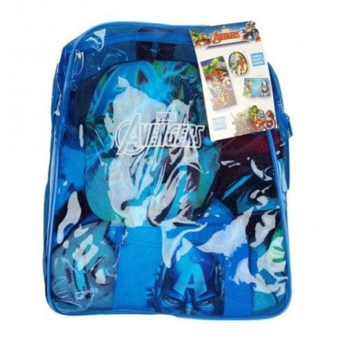 Costume da bagno Promo Mare Avengers | Costume, Cappello, Telo Mare e Zainetto Borsa Mare Bambino con Costume, Cappello e Telo Mare 
