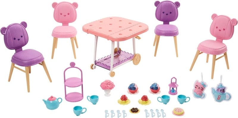 Bambole, playset e giocattoli La mia prima Barbie, Playset Servizio da Tè con tantissimi accessori per Bambole