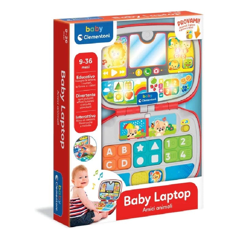 Baby Clementoni Baby Clementoni Lap Top Amici Animali 17677