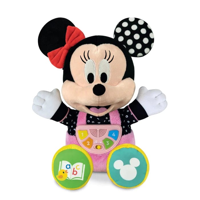 Baby Clementoni Baby Clementoni Minnie prime Storie, Peluche Topolina Raccontastorie