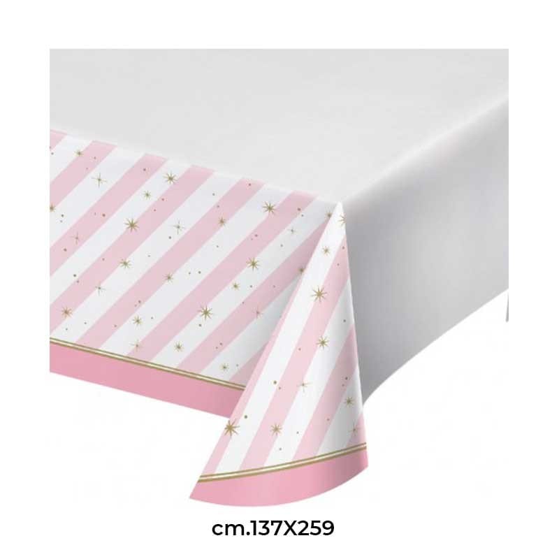 Party Tovaglia Ballerina in Plastica 137x259 cm Tovaglia Ballerina in Plastica 137x259 cm