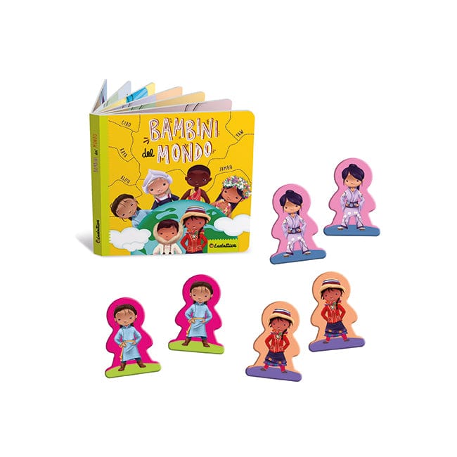 Giocattoli educativi I Libri gioco di Ludattica, Bambini dal Mondo
