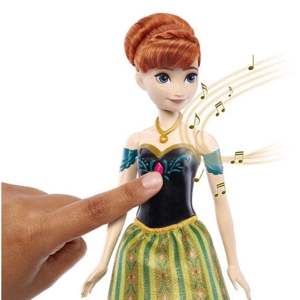 Bambole Disney Frozen Bambola Anna Cantante Oggi per la prima Volta
