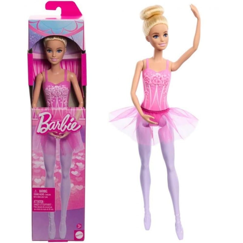 Barbie Barbie Ballerina Bionda, Bambola Fashion con Tutù
