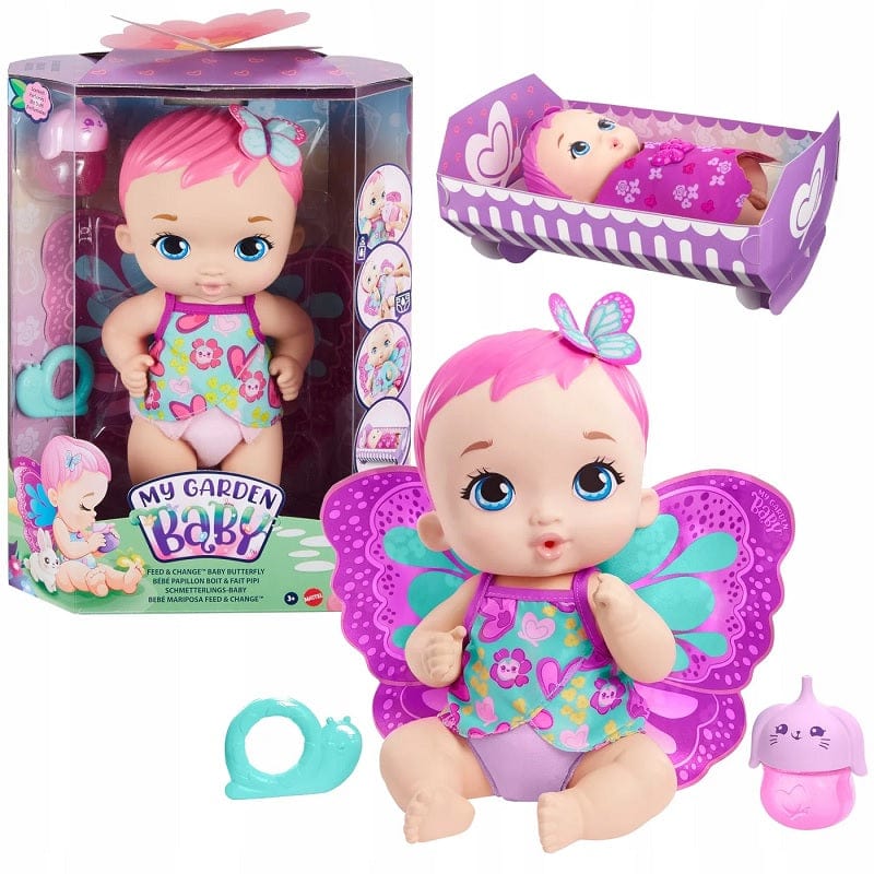 Bambola che Beve e fà Pipì, Bambolotto My Garden Baby – The Toys Store